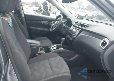 2016 Nissan Rogue Sv из США, поврежденный, VIN KNMAT2MV6GP676497